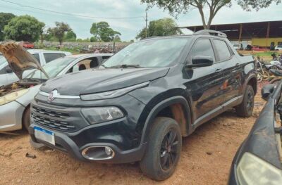 Imagem da notícia Fiat Toro e Honda CG 160 estão entre os destaques do leilão do Detran em MS; confira